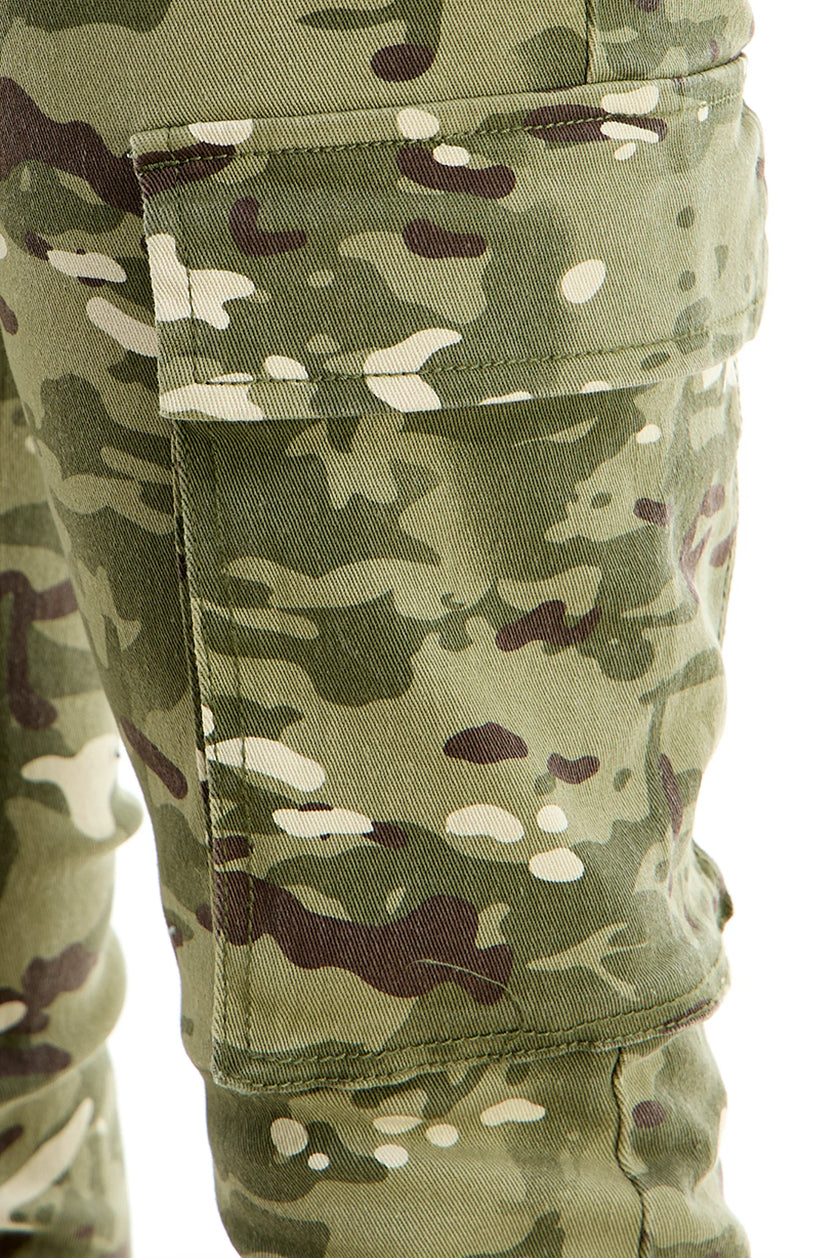 KDNK JEANS COMBAT CAMO