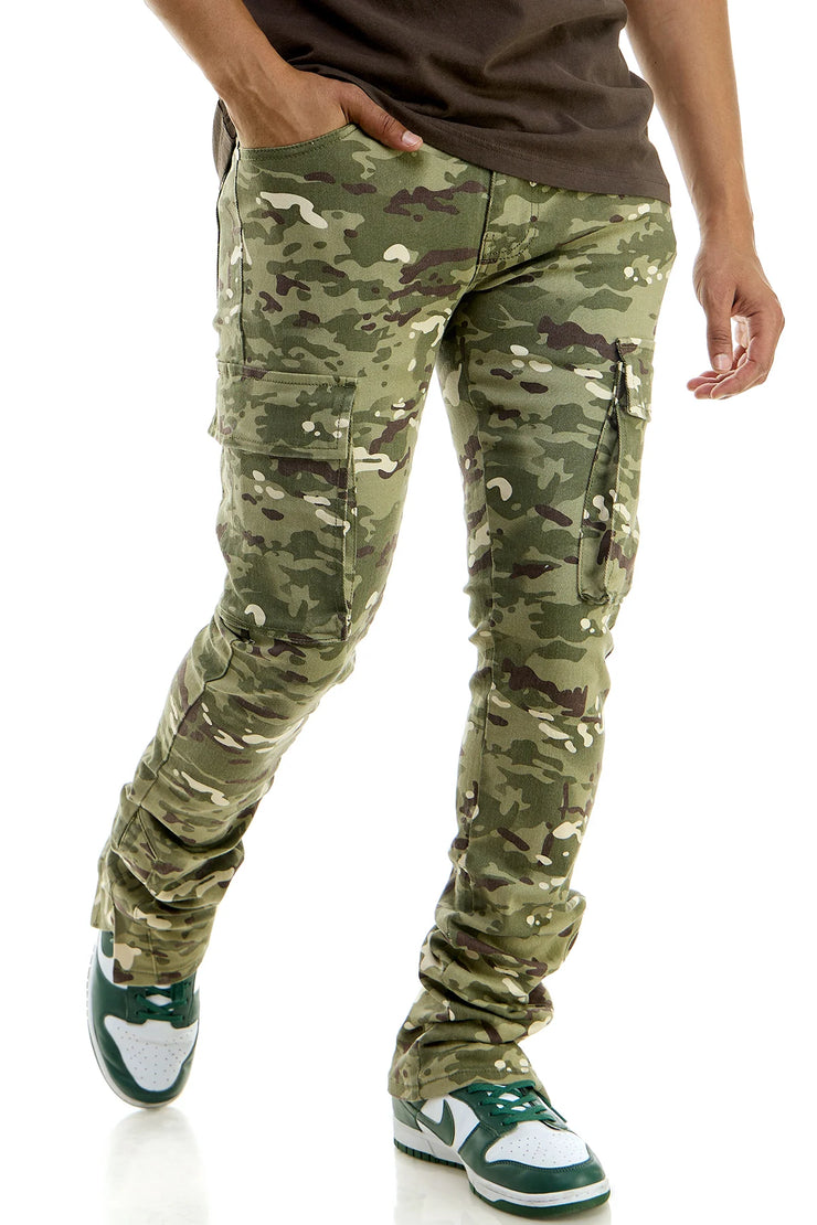 KDNK JEANS COMBAT CAMO