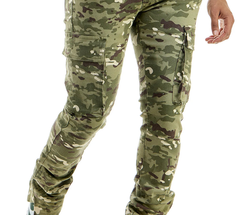 KDNK JEANS COMBAT CAMO