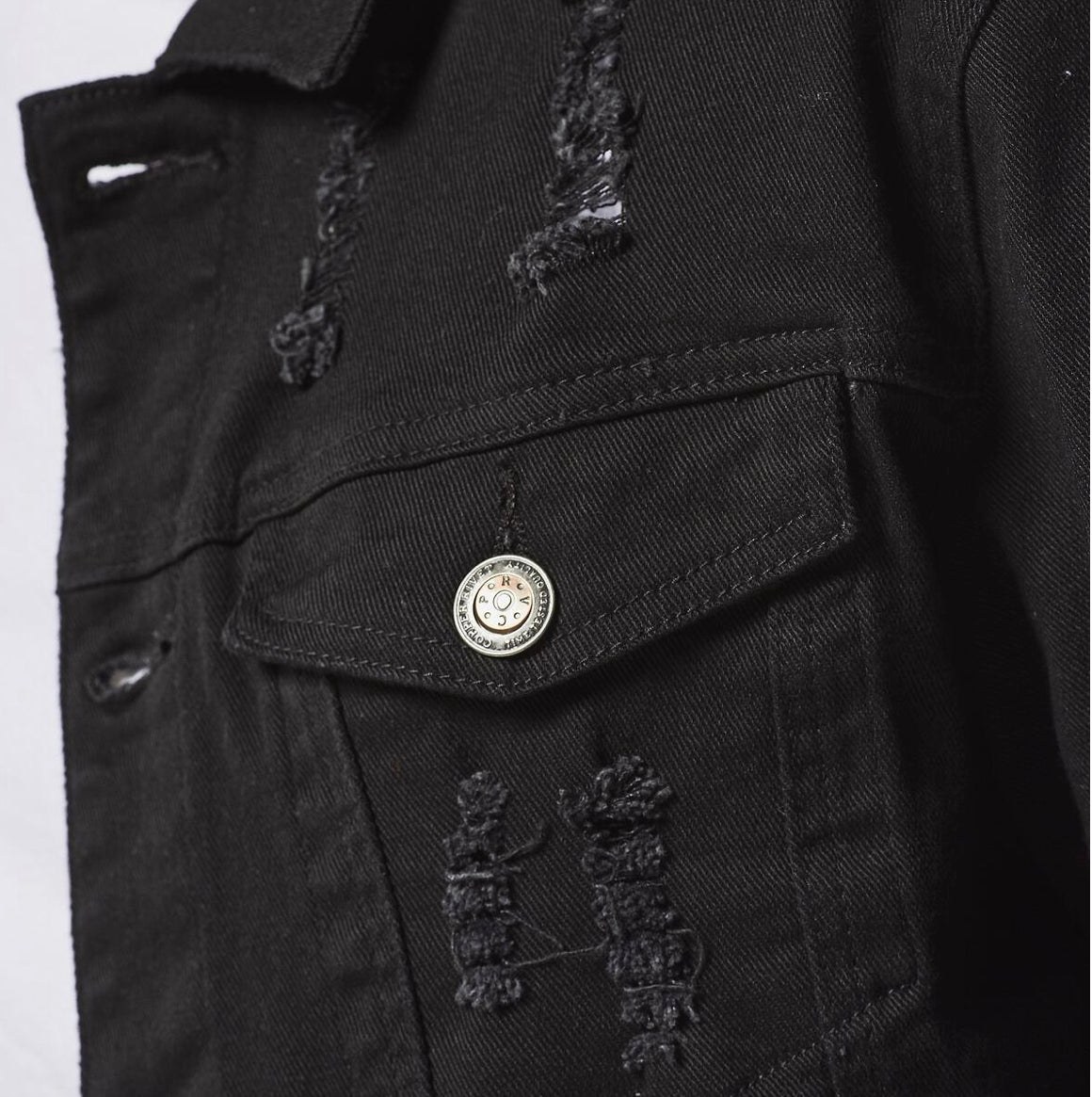 Copper Rivet Denim Jacket . Bold Outfitters