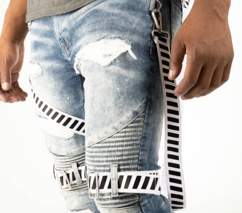 Solutus Premium Stretch Biker Jeans
