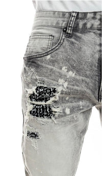 Smoke Rise Doodle Fashion Jeans Big & Tall