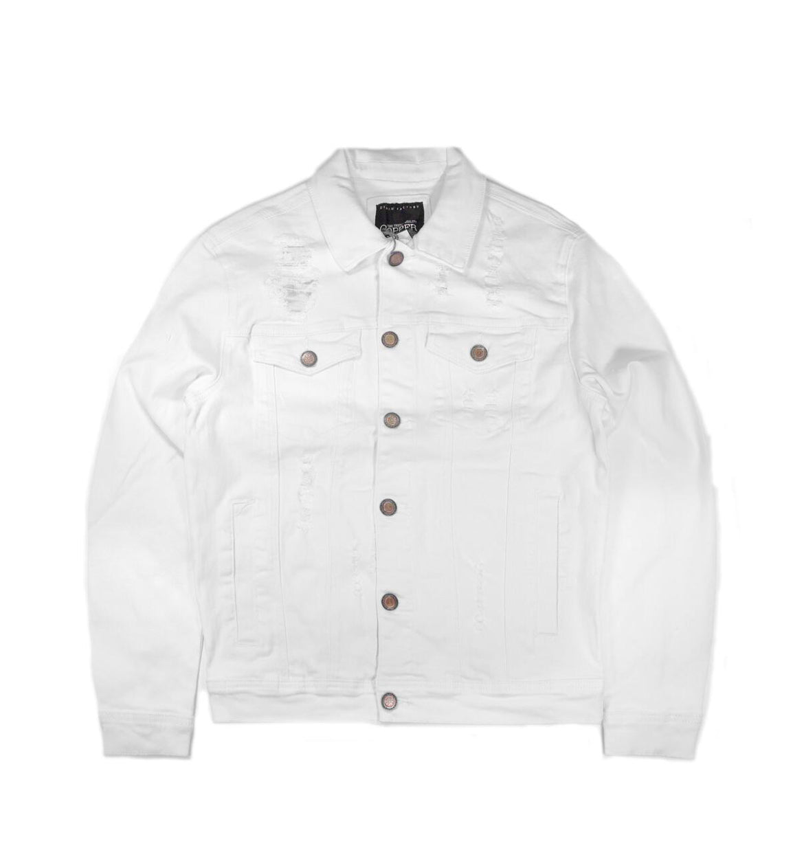 Copper Rivet Denim Jacket . Bold Outfitters