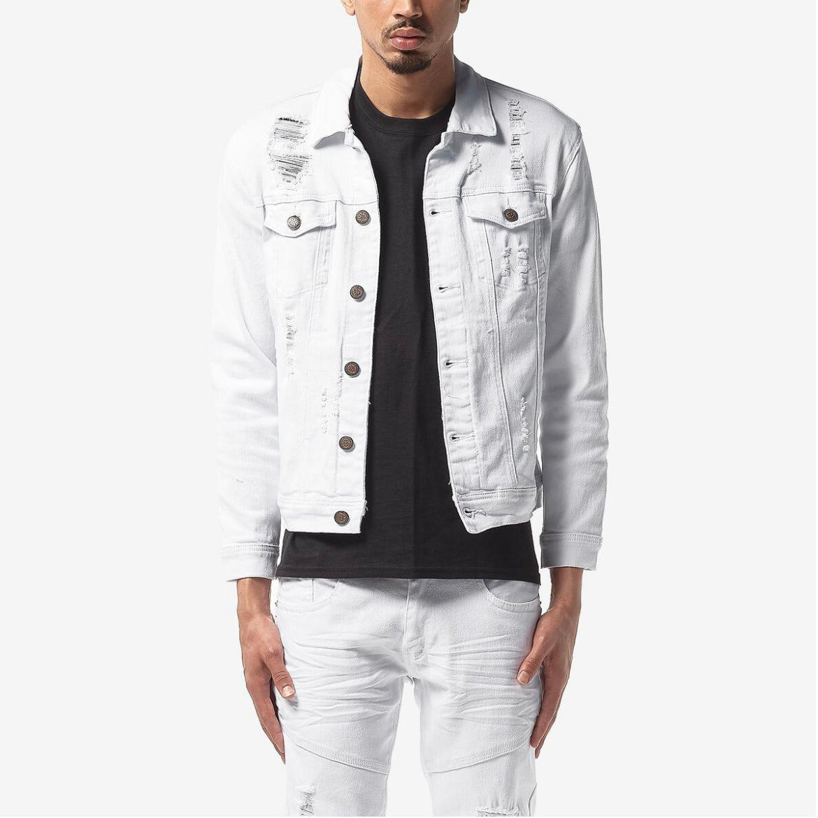 Copper Rivet Denim Jacket . Bold Outfitters