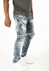 Solutus Premium Stretch Biker Jeans