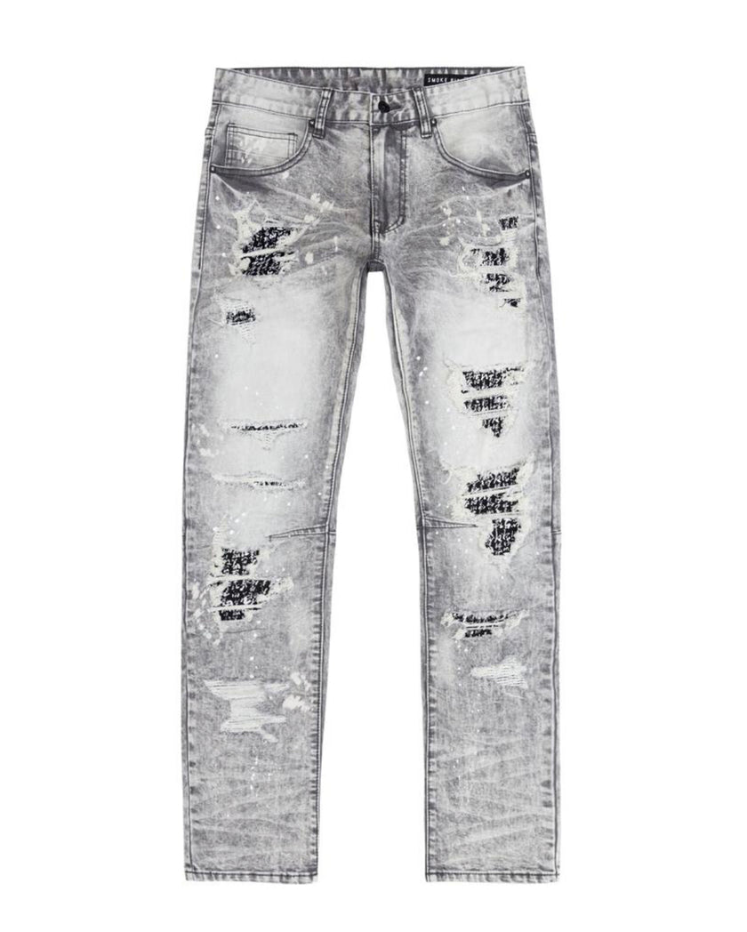 Smoke Rise Doodle Fashion Jeans Big & Tall