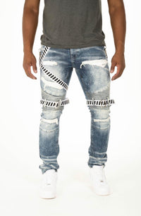 Solutus Premium Stretch Biker Jeans