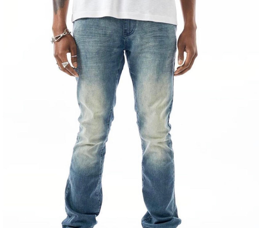 REBEL MINDS DENIM STACKED JEANS