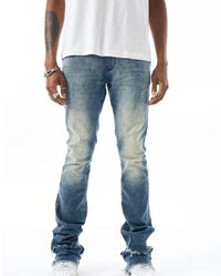 REBEL MINDS DENIM STACKED JEANS