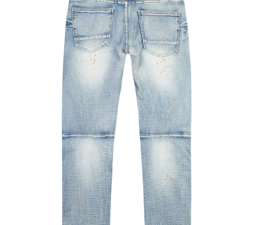 Smoke Rise Big And Tall Varsity Detailed Jean