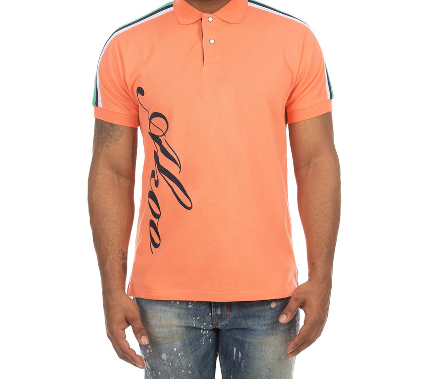 Noble SS Polo Fresh Salmon