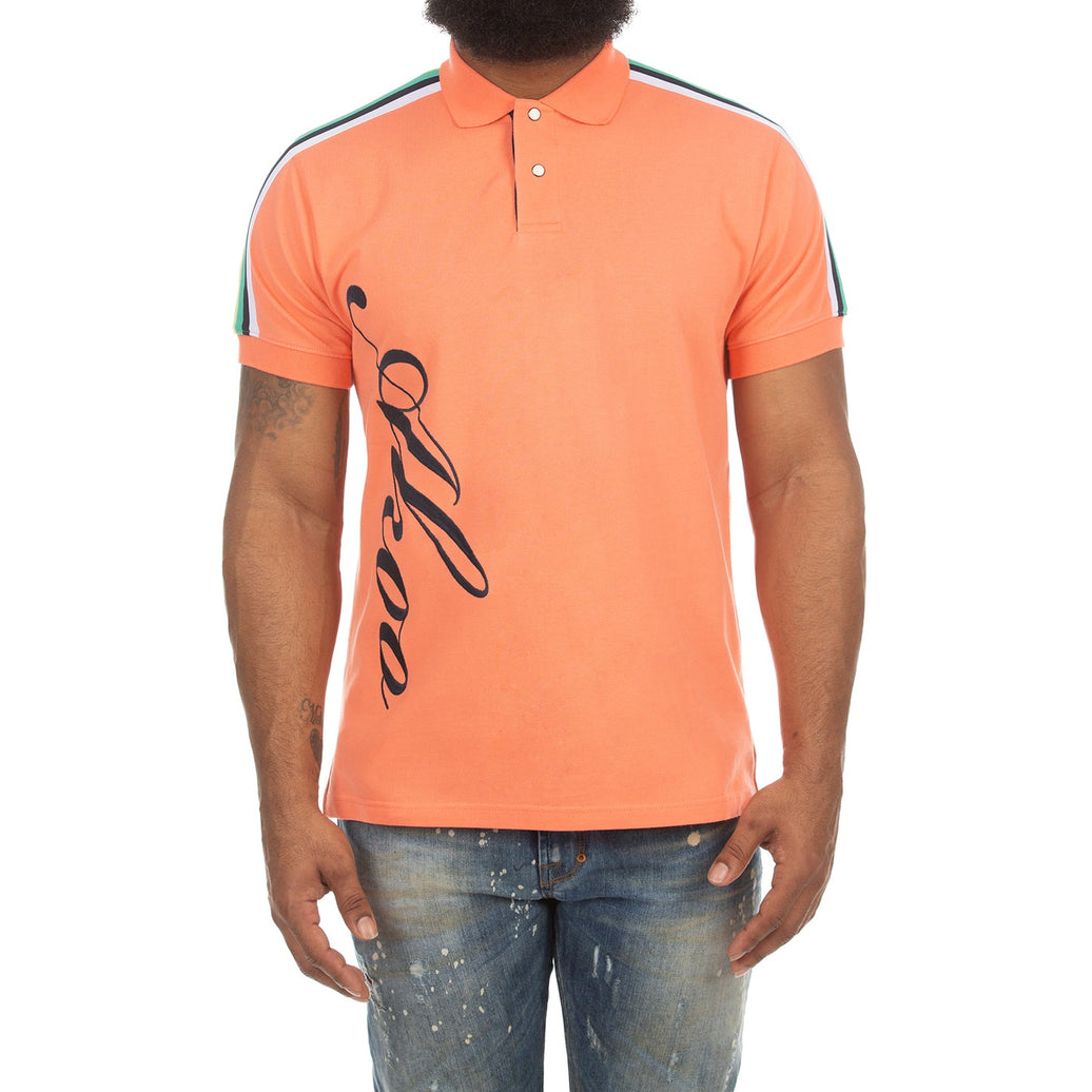 Noble SS Polo Fresh Salmon