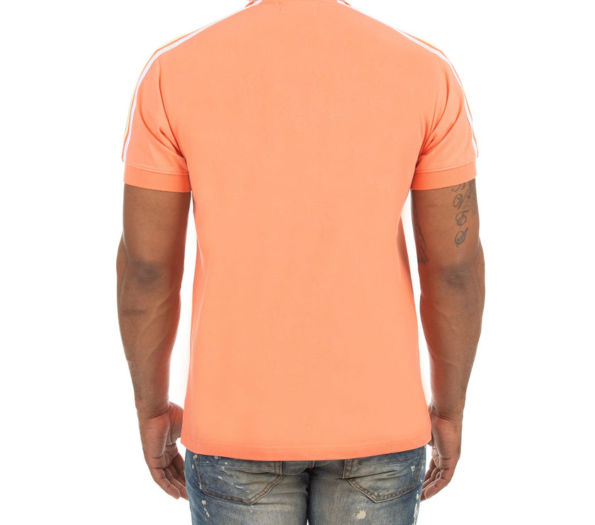 Noble SS Polo Fresh Salmon