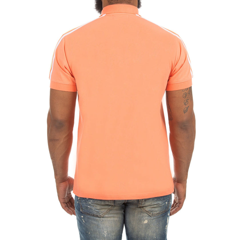 Noble SS Polo Fresh Salmon