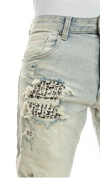 Smoke Rise Doodle Fashion Jeans Men Big & Tall