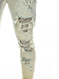 Smoke Rise Doodle Fashion Jeans Men Big & Tall