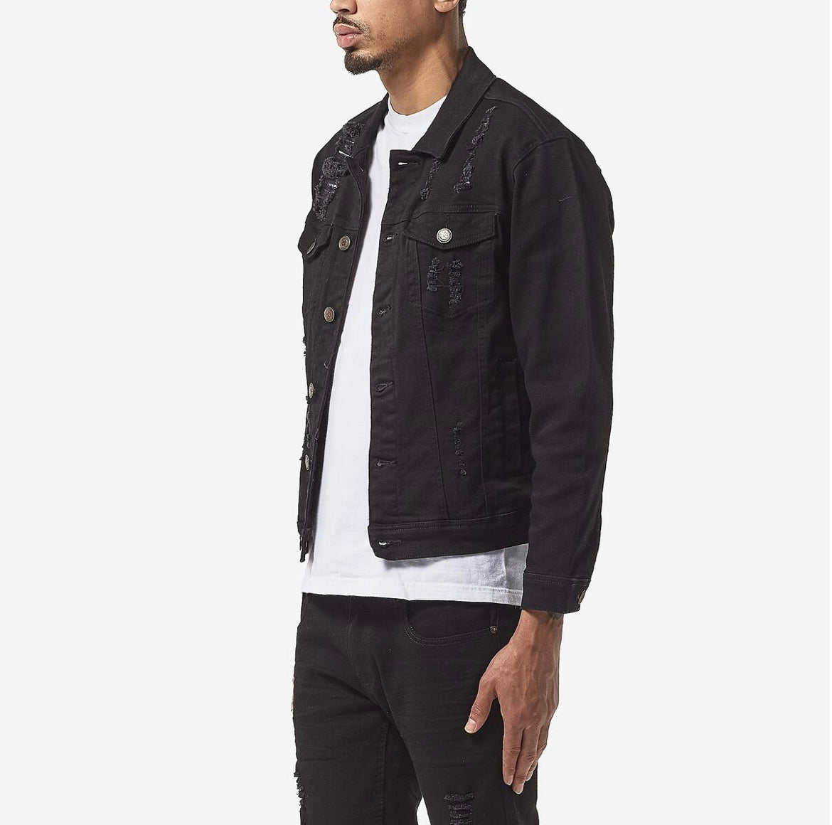 Copper Rivet Denim Jacket . Bold Outfitters