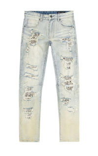 Smoke Rise Doodle Fashion Jeans Men Big & Tall