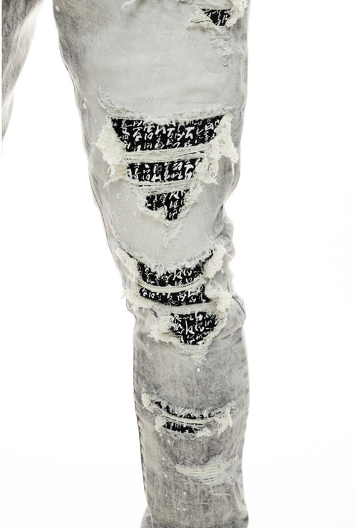 Smoke Rise Doodle Fashion Jeans Big & Tall