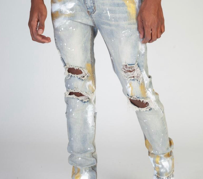 KDNK Ripped Jeans