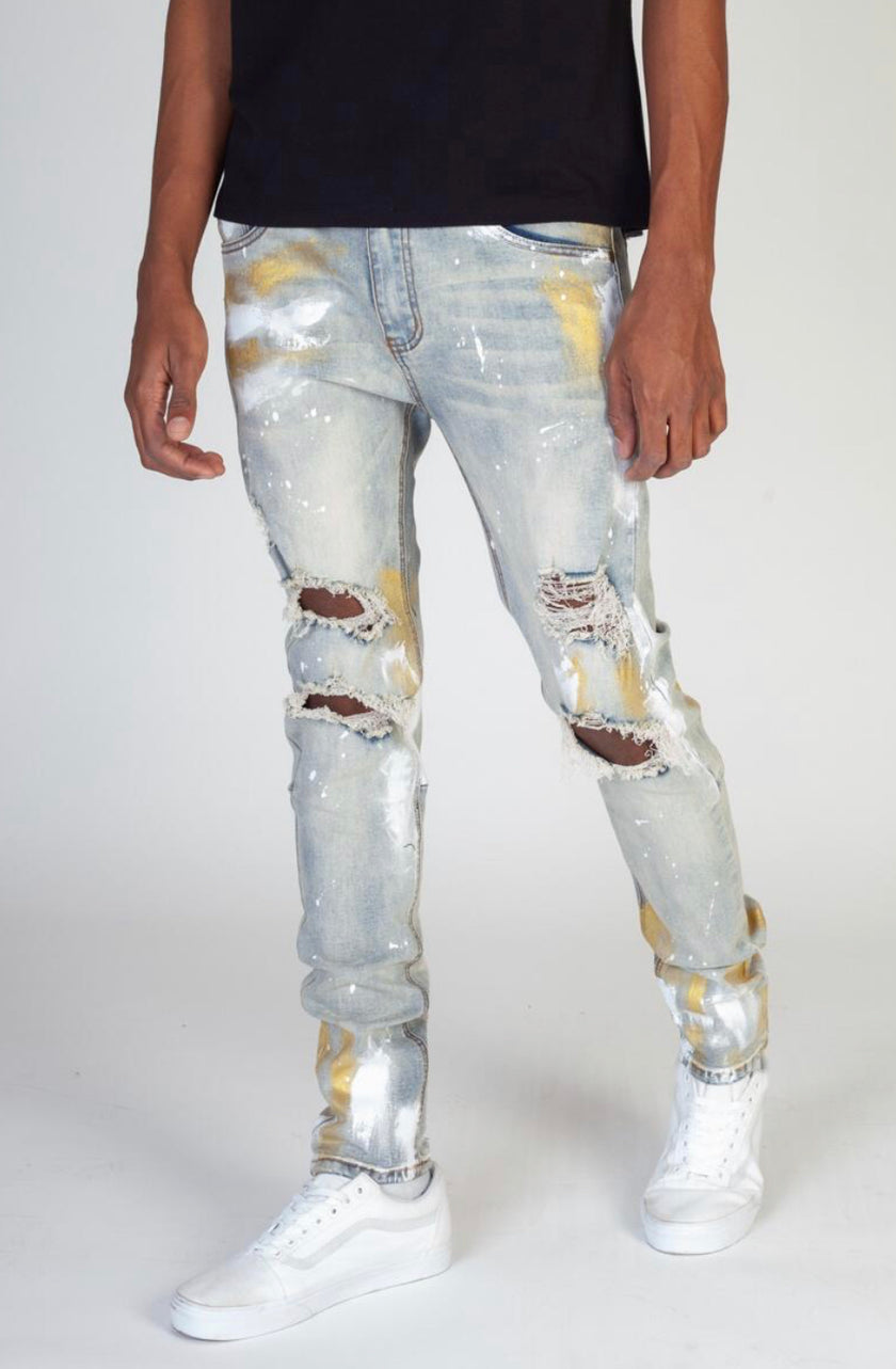 KDNK Ripped Jeans