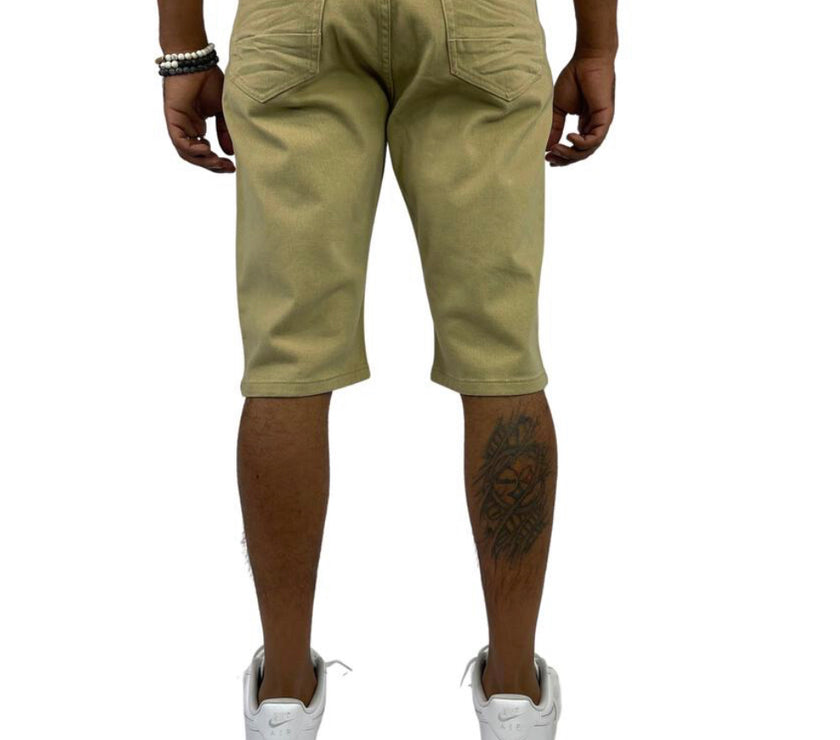 Blind Trust Slim Fit Stretch Twill Jeans Shorts BIG &TALL