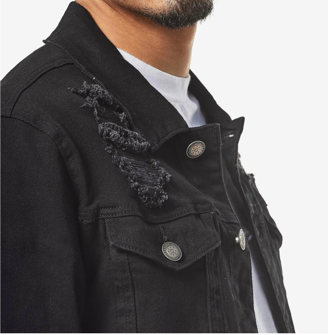 Copper Rivet Denim Jacket . Bold Outfitters