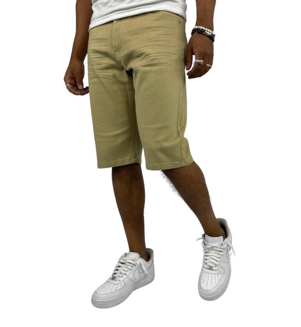 Blind Trust Slim Fit Stretch Twill Jeans Shorts BIG &TALL