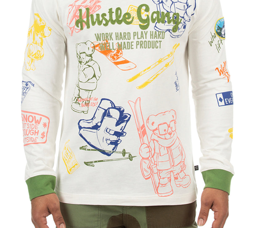 Hustle Gang Snow Googles LS Knit