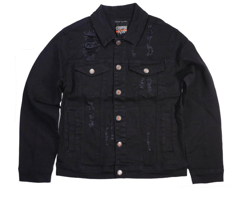 Copper Rivet Denim Jacket