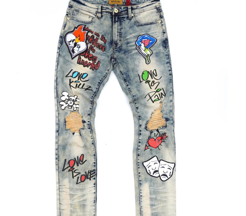 Love Kills Denim Jeans (