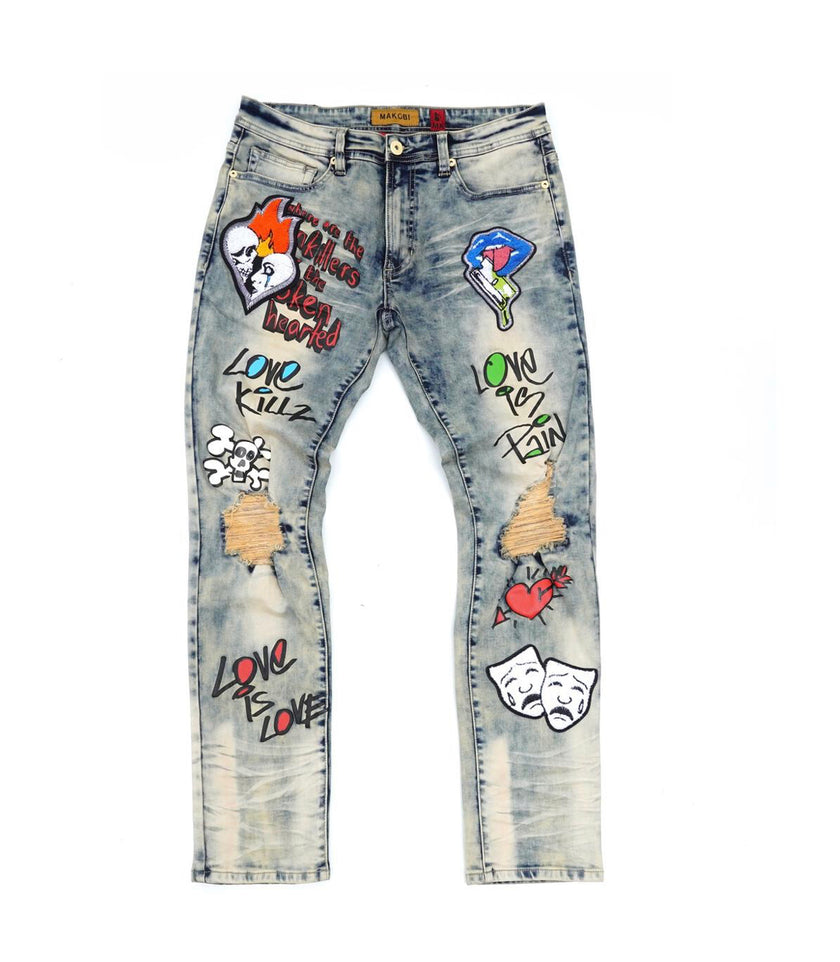 Love Kills Denim Jeans (