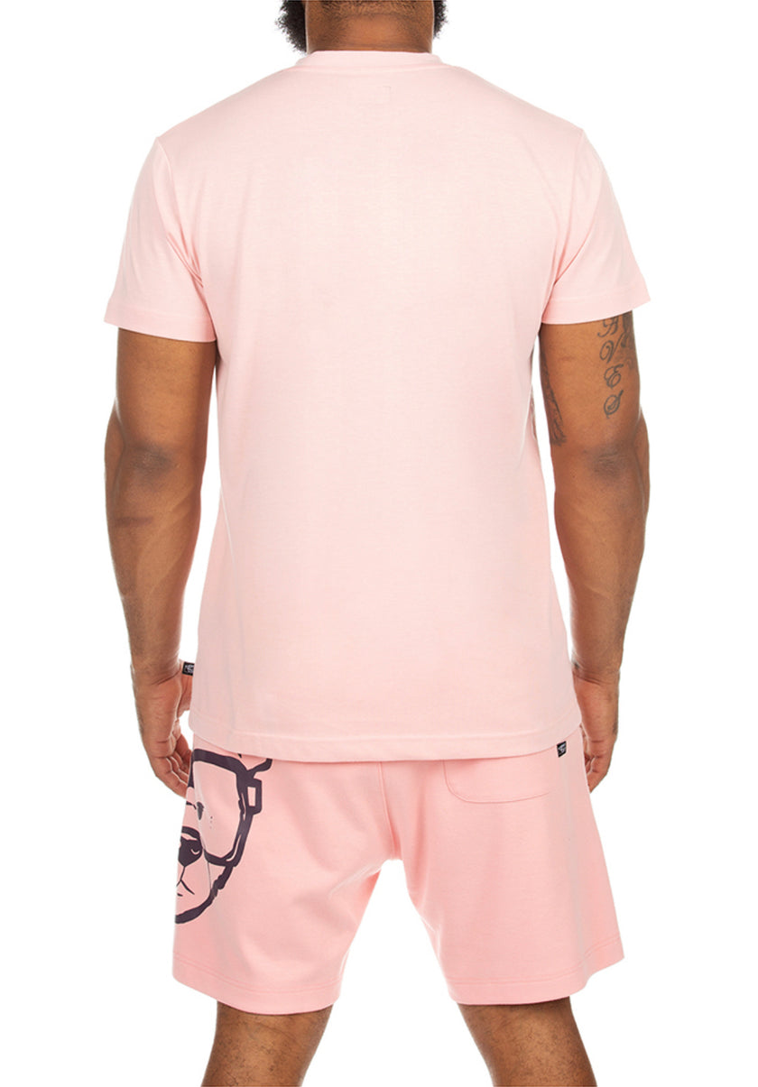 Hustle Gang Bear Selfie Graphic Knit SS 2 pc Set