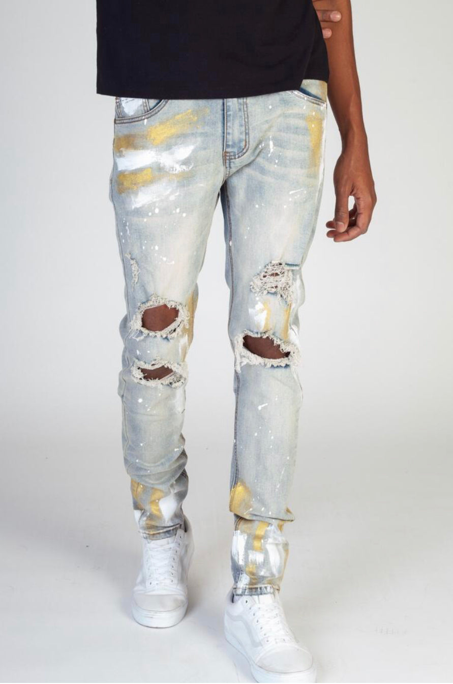KDNK Ripped Jeans