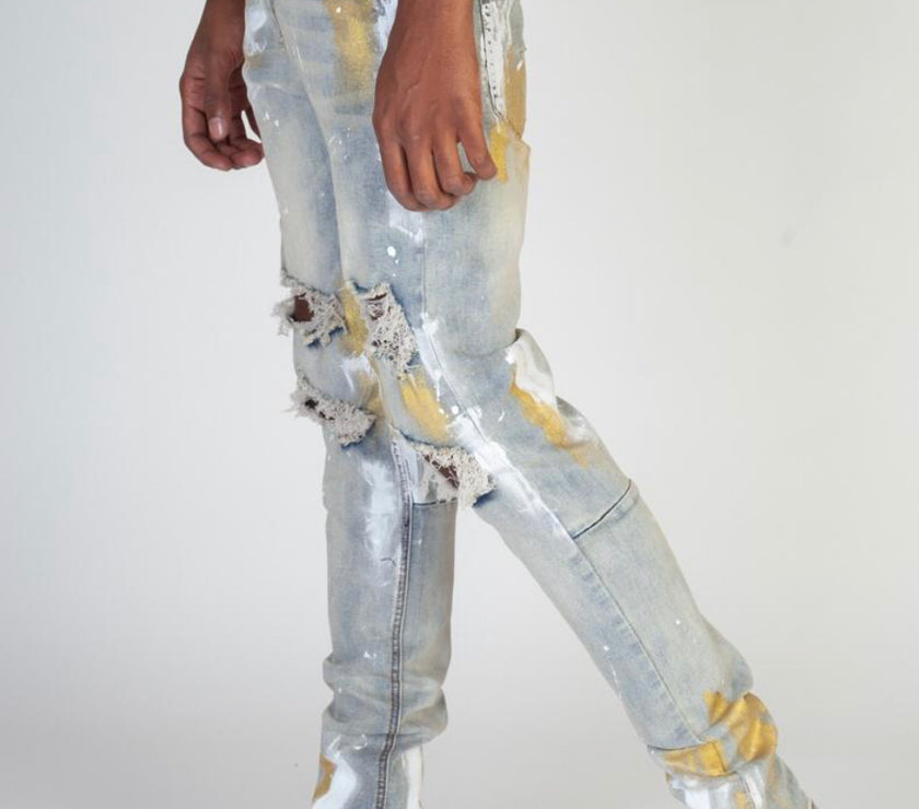 KDNK Ripped Jeans