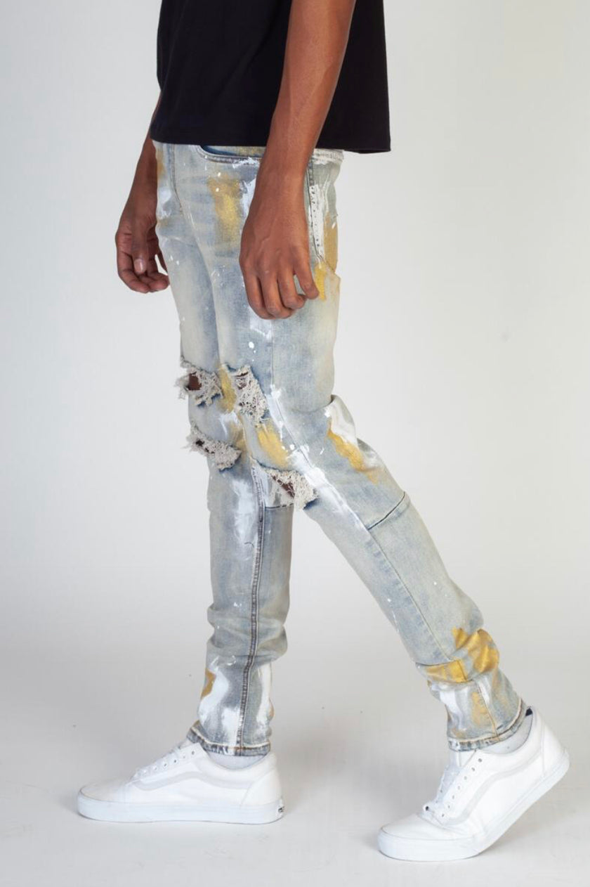 KDNK Ripped Jeans