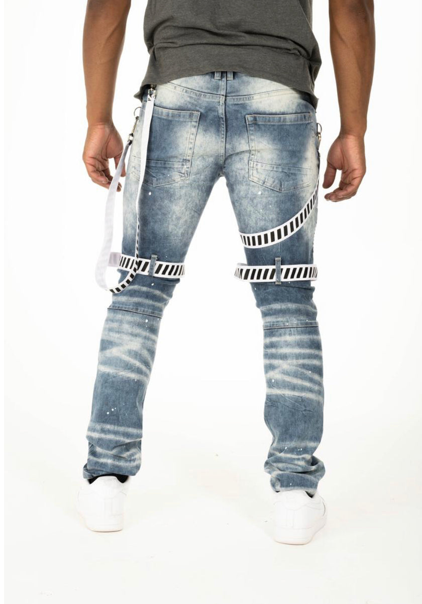 Solutus Premium Stretch Biker Jeans