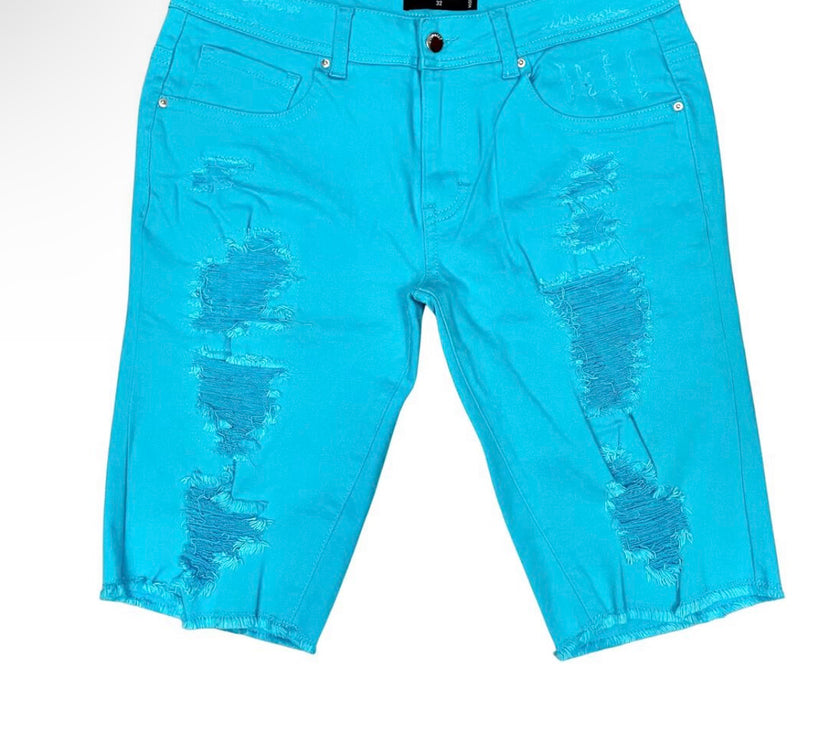 G-SQUARED RIPPED SHORTS