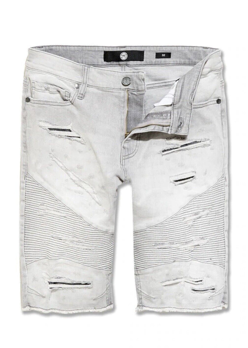 JORDAN CRAIG RICHMOND MOTO DENIM SHORTS LAGER