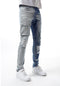 Rebel Split Cargo Pocket Denim Jeans