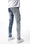 Rebel Split Cargo Pocket Denim Jeans